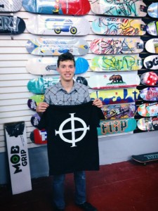 Christian Castro is another student from Canyon High School reppin Origin Boardshop! 