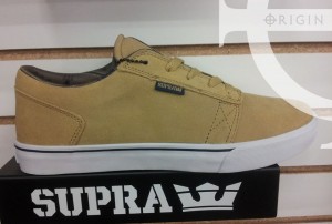 Supra shoes in natural suede