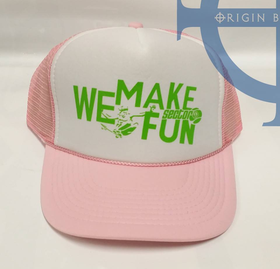 Sector 9 We MAke it Fun Pink Hat